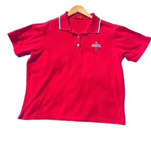 Coca Cola Polo Size Large